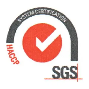 HACCP Certified — SGS